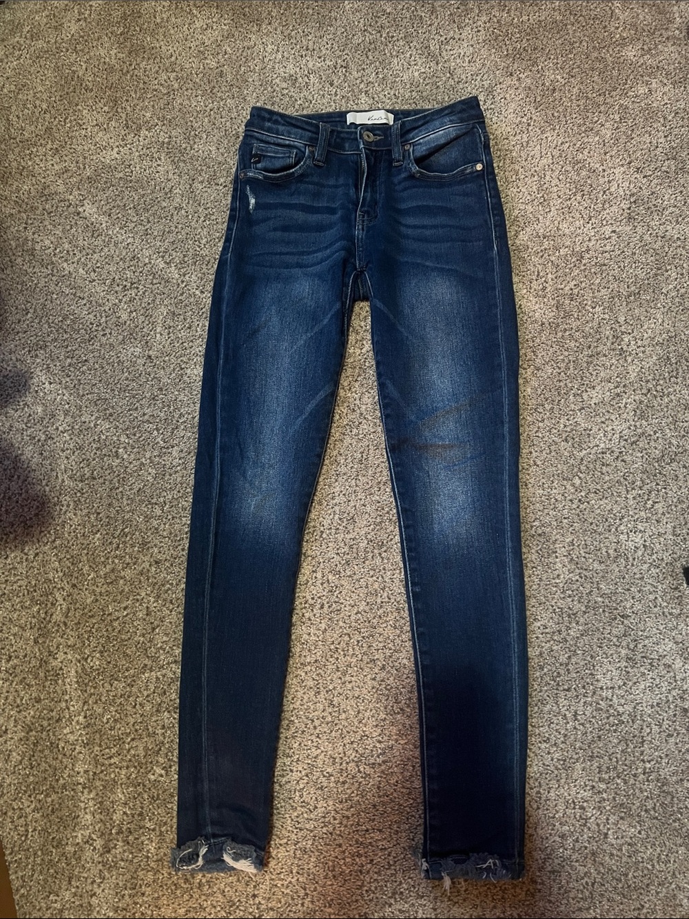 Dark Blue Women's Slim Fit Jeans
